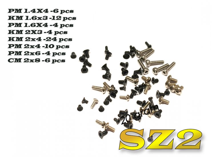 SZ2 Screw Set - Click Image to Close