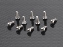 Socket head cap Machine screw 2x6mm (TPM) Titanium 1.5 Hex.