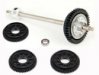 Titanium Ball Diff V-III Silve LM + 64P Spur Gear (For MR-02/03)