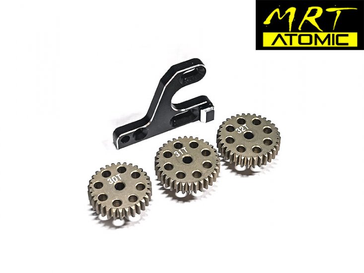 MRT Motor Pinion Set w/ motor mount ( for 3500 to 4500KV) - Click Image to Close