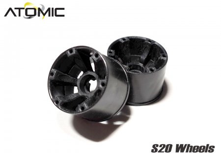 S20 RWD Wheel Extra Wide (14mm) -1 (Black)