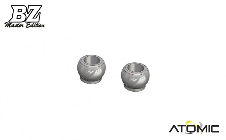 BZM Rear Toe Hollow Ball (3.5mm - 2 pcs) - Click Image to Close