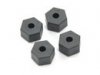 Hex Hubs4pcs (plasic)