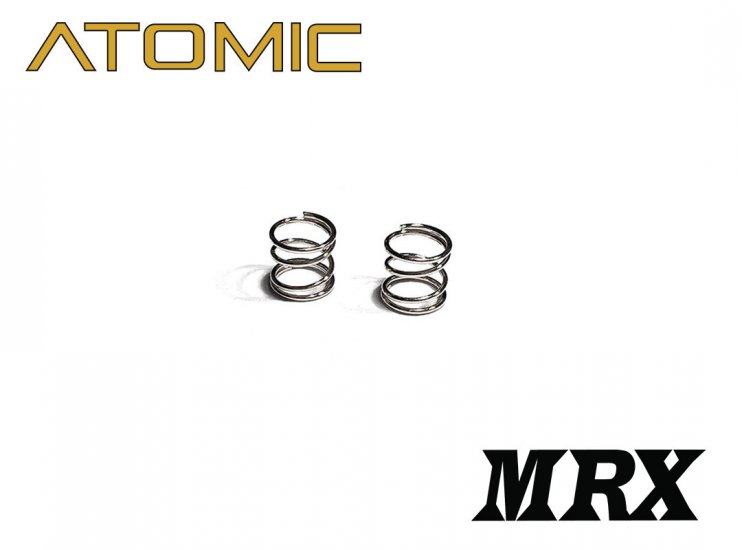 MRX Front Spring - Hard - Silver - Click Image to Close