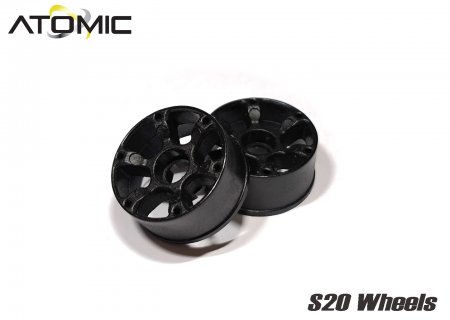 S20 RWD Wheel Narrow +2 (Black)