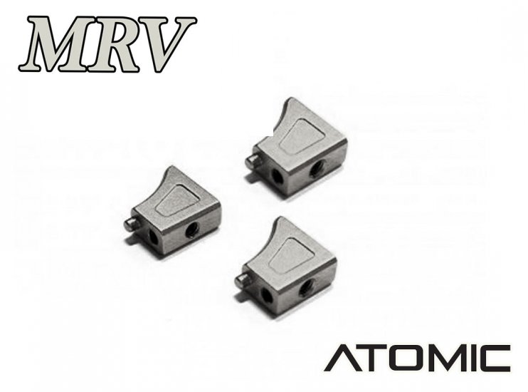 MRV Aluminium Servo Mount- (Ti color 1 set) - Click Image to Close