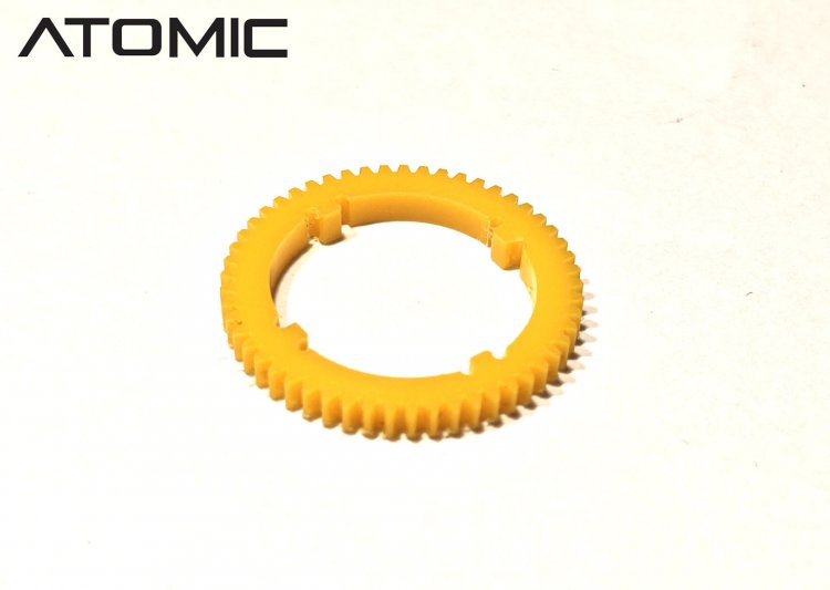 64DP Gear 53T (POM machine cut) (for Gear Diff AR-286) - Click Image to Close