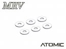 MRV Rear Axle Height Shim 6 pcs (1.6 x 4.0 x 0.3 mm)