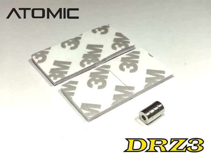 DRZ3 Body Magnet- 4pcs - Click Image to Close