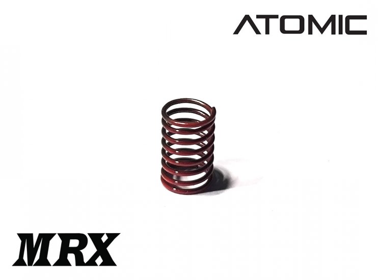 MRX Center Shock Spring - Soft- Red - Click Image to Close