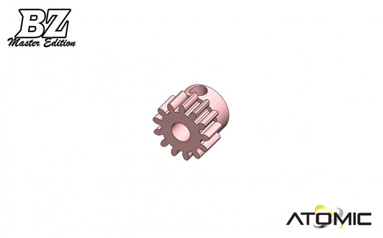 BZM Alu. Motor Pinion 13T - Click Image to Close