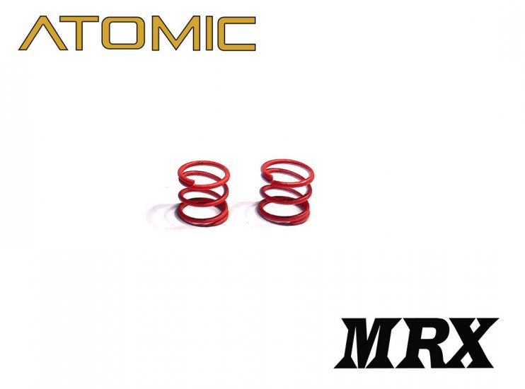 MRX Front Spring - Medium - Red - Click Image to Close