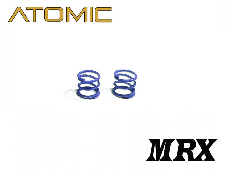 MRX Front Spring - Extra Hard - Blue - Click Image to Close