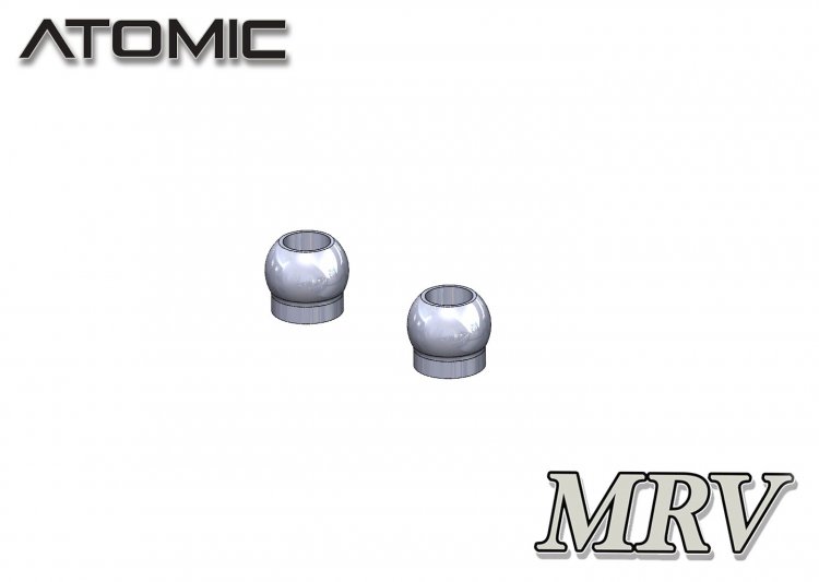 MRV 3.5mm Steel Ball M2 Thread (2 pcs) - Click Image to Close