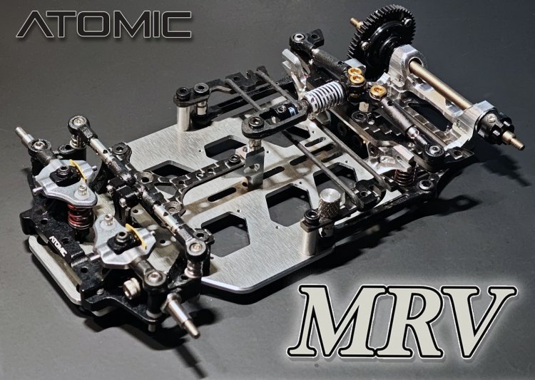 MRV 1:28 V-Link RWD Chassis Kit (No Electronic) - Click Image to Close