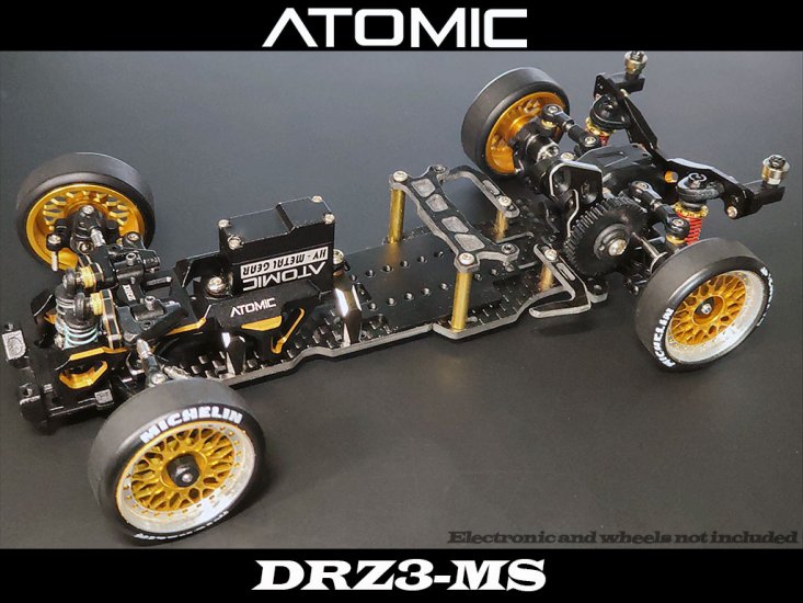 DRZ3 MS RWD Drift Chassis Kit (No Electronic) - Click Image to Close