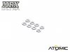 MXU Steering parts- 0.5mm Steel shim (8 pcs)