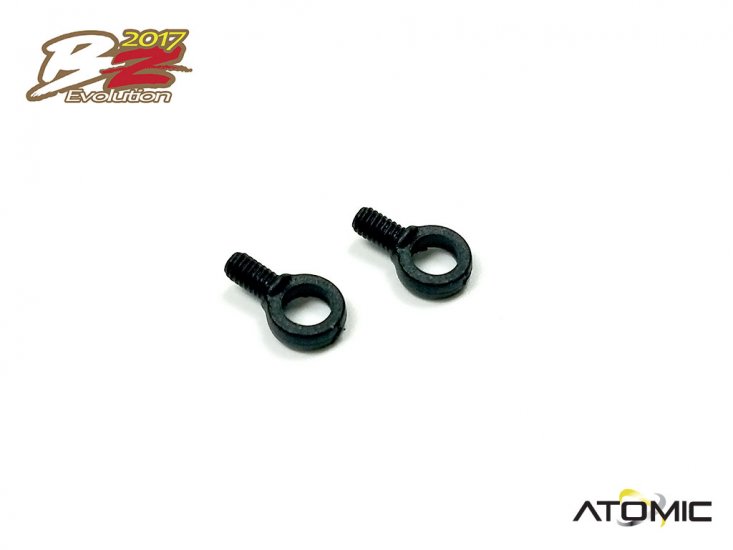 BZ2017 Front Camber Plastic Ball Links (2pcs) - Click Image to Close