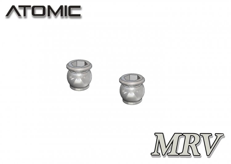 MRV Flange Ball 3.5mm, M2 Thread (2 pcs) - Click Image to Close