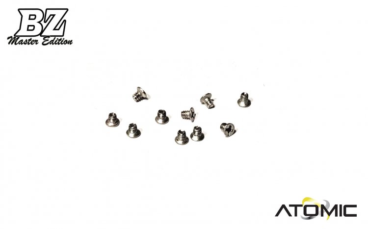 BZM Brass Weight -Screws (M1.4 x 1.8-10 pcs) - Click Image to Close