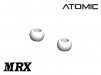 MRX Front Arm pivot Balls (White POM- 2 pcs)