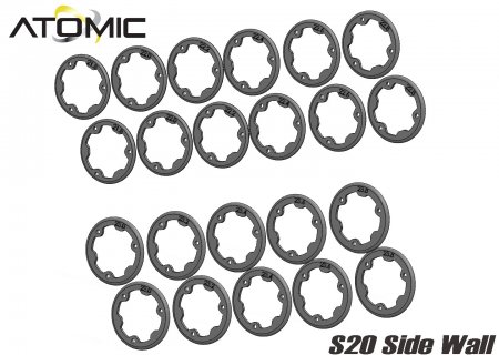 Side Wall Combo w/ Screw Set (11pairs : 21.8 to 23.8mm)