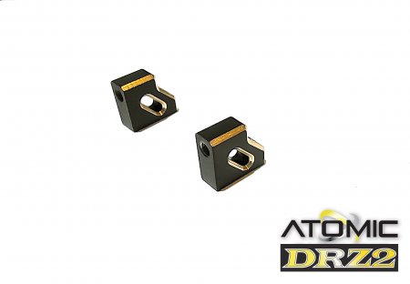 DRZV2 Brass Servo Mount (1 pair 2.8 gram)