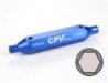 Knurling Double Nut Wrench (4.5,5.5 mm) (Blue)