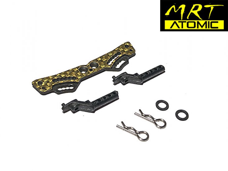 Carbon Rear Shock Stay and Body Post - Click Image to Close