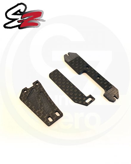 SZ Carbon Plates Servo, ESC, Body Mount - Click Image to Close