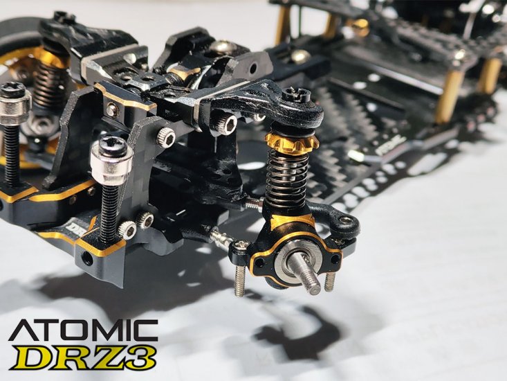 DRZ3 Aluminium Front Knuckle - Click Image to Close
