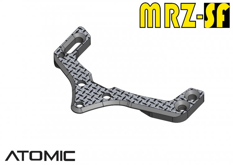 MRZ (SF, EX, V1.1) Carbon Rear Shock Mount - Click Image to Close