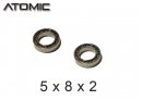Oiled Ball Bearing 5 x 8 x 2 (2 pcs)
