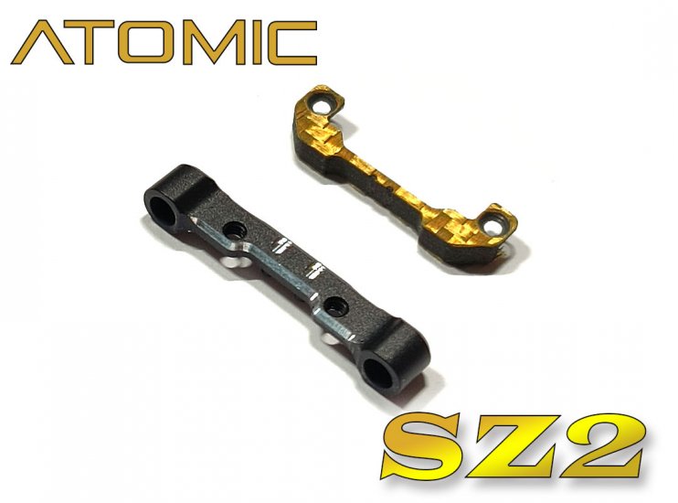 SZ2 Rear Toe Angle Mount (2 dot) - Click Image to Close