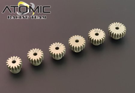 Hard Coated 64DP Pinion Set 16-21T (BZ3, FFZ, DRZ)