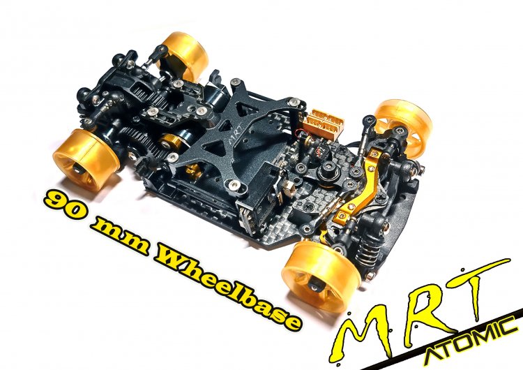 MRT Pro - Mini Rear Wheel Drive Touring Chassis (kit) - Click Image to Close