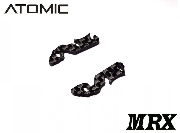 MRX Battery Mount Carbon Plate - 2 pcs - Click Image to Close