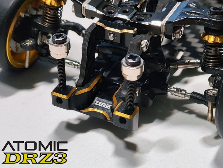 DRZ3 MP Alu. Front Body Mount - Click Image to Close