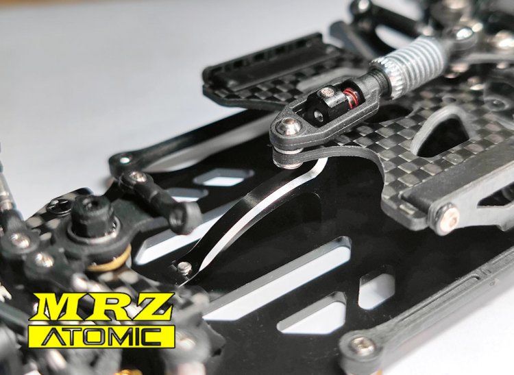 MRZ Front Chassis Support (Black) - Click Image to Close