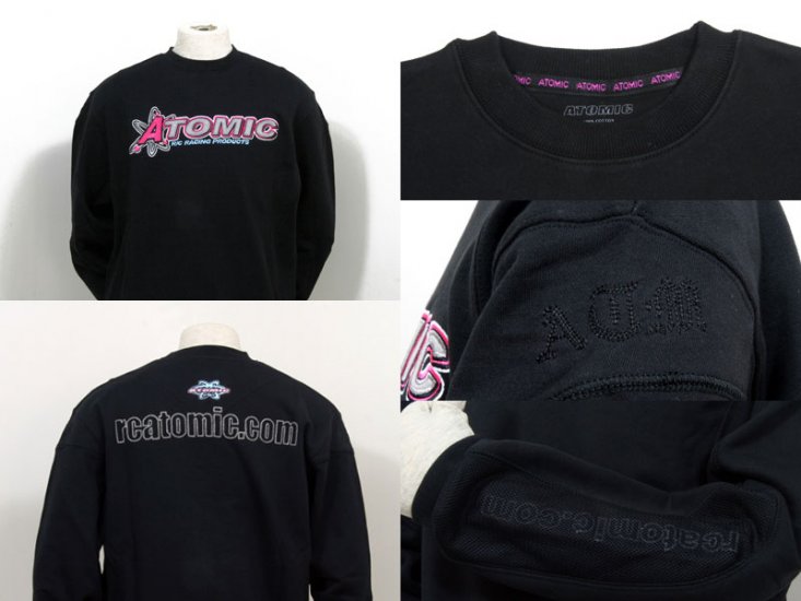 Atomic Team Sweater - XXL (Black) - Click Image to Close