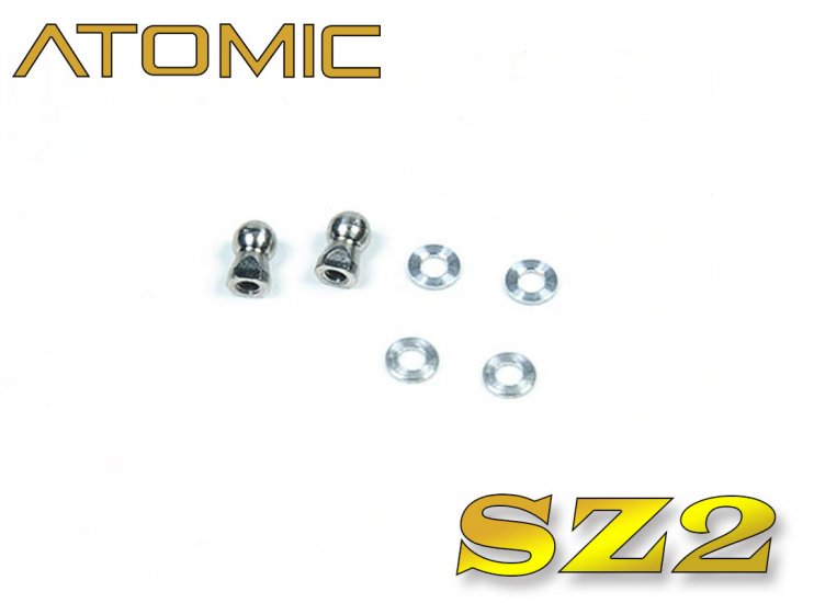 SZ2 Steering Linkage Ball Head (1mm shorter) - Click Image to Close