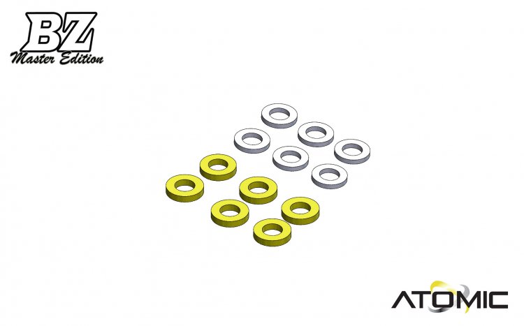 BZM M2 0.5, 0.7mm shim (6 pcs each) - Click Image to Close