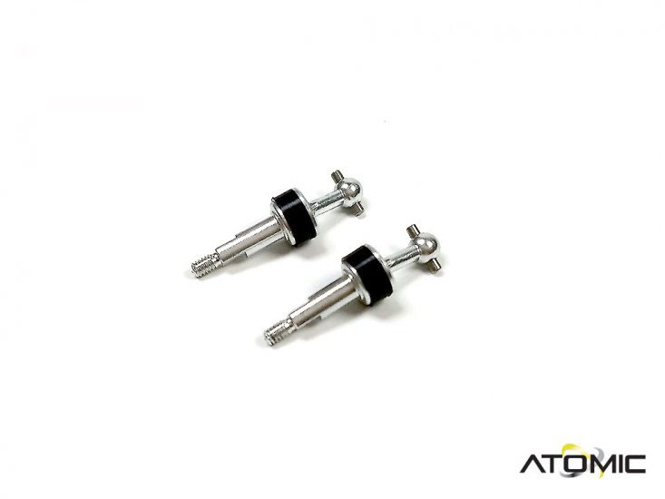 Alu 7075. AMR Universal Shaft (silver 2pcs) - Click Image to Close