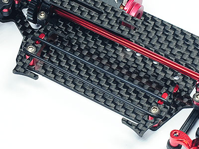 Carbon Battery Holder (For AMZ-OP035 Lexan Chassis)
