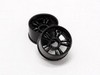 21.5mm T.S. Rims Rear (+3 offset)-Black