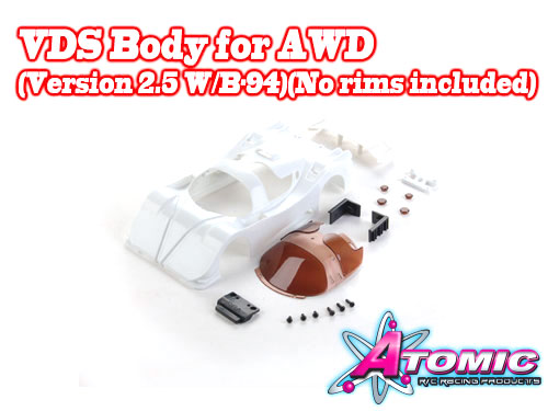 VDS Body for AWD (Version 2.5 W/B-94)(No rims included) - Click Image to Close