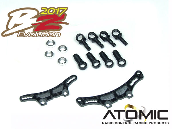 BZ2017 Rear (10mm) Long Shocks and Towers - Click Image to Close
