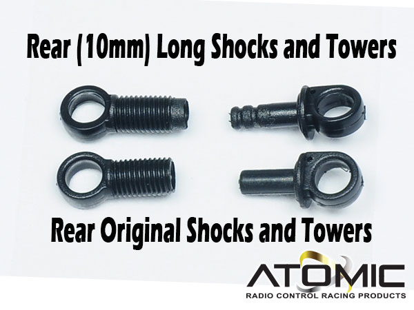 BZ2017 Rear (10mm) Long Shocks and Towers - Click Image to Close