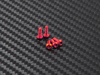 Alu. 7075 Button Head Tapping screw 2x6mm PB (Red)