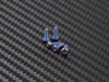 Alu. 7075 Button Head Machine screw 2x6mm PM (Blue)